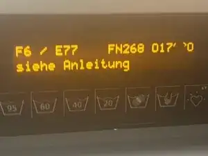 Reparatur Leckwasserschutz