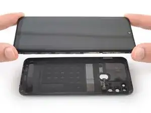 Samsung Galaxy M31 Rückabdeckung entfernen