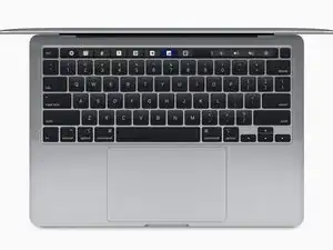 MacBook Pro (13 Zoll, 2020, vier Thunderbolt-Anschlüsse)