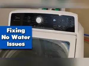 How to Troubleshoot Water Fill or Leak Issues in a Midea Washing Machine