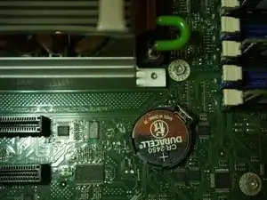 Austausch der Bios-Batterie bei einem Fujitsu Primergy