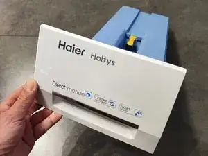 Haier HW100-BD14756 Reparatur Waschmittelfach austauschen