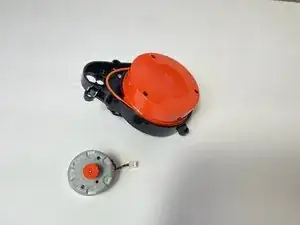 Motor des Laserentfernungssensors