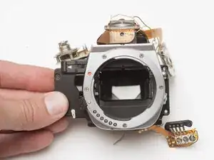 Pentax Super Program Mirror Box Removal