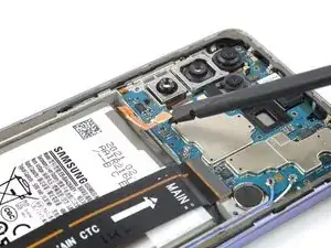 Samsung Galaxy A72 Akku abtrennen