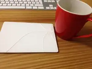 Gebrochenes Glas