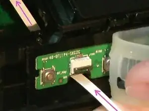 Kabel zu den Tasten