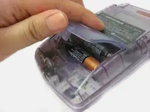 Game Boy Color Batterie Austausch