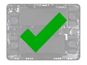 iPad Pro 13" Zerlegen beendet