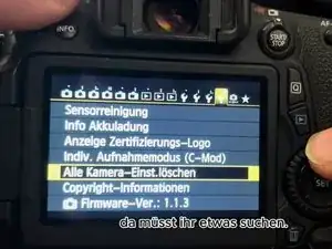 Werksreset durchführen