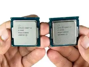 CPU Core i5 auf Core i7 am iMac Intel 27" Retina 5k Display aufrüsten