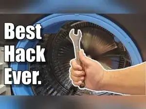 How to Install a Front Load Washer Door Boot Seal Using a Homemade Tool