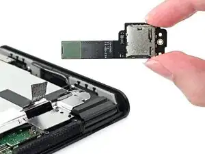 Nintendo Switch 2 MicroSD Card Reader Removal