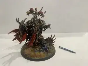 How to Repair a Warhammer 40,000 Painted Miniature