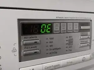 Laugenpumpe und Flusensieb reinigen