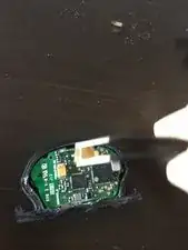 Move magnet close to diode. Flashing indicates successful replacement