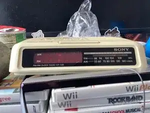 Sony Dream Machine ICF-C25