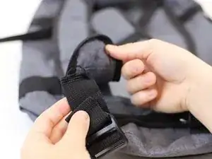 Rucksackgurt reparieren