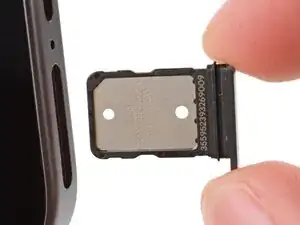 Google Pixel 9a SIM-Karteneinschub entfernen