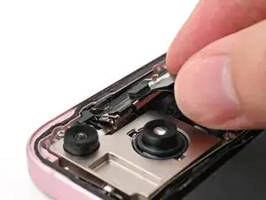 iPhone 15 Frontkameraeinheit einbauen