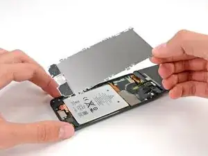 LCD Abschirmplatte