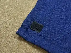 Klettband in Kleidung einnähen