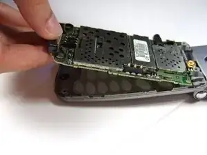 Disassembling Panasonic GU87 Main Board removal