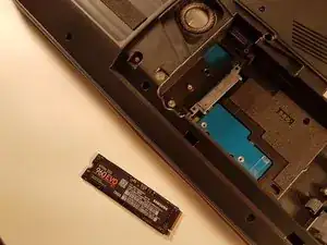 Replacing SSD M.2 Disk