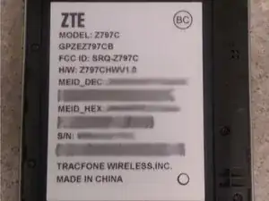 ZTE Quartz Z797C