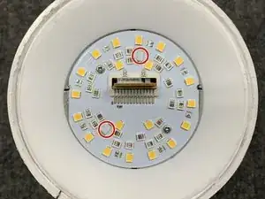 LIFX BR30 Resolder Resistors