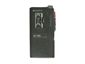 Sony M-430 Microcassette-Corder