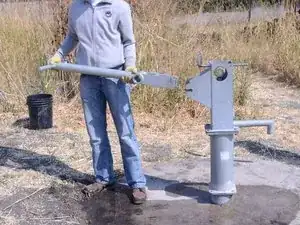 Afridev Axle and Handle Replacement
