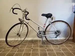 1982 Schwinn World Sport Bicycle Rear Wheel Tube Replacement