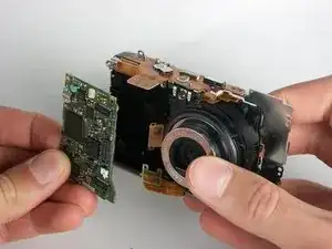 Disassembling Canon Powershot SD880 Logic Board