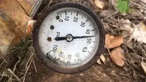 Here is a time lapse of what the pressure gauge showed. The pressure switch did not cutoff and rising pressure caused some faucets to develop leaks.