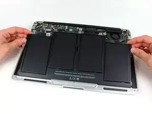 MacBook Air 13" Mid 2012 Battery Replacement