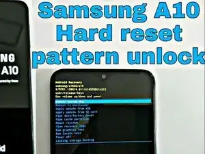 How to Factory Reset Samsung Galaxy A10