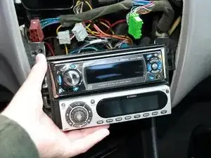 Disassembling 1998-2002 Honda Accord Stereo Head Unit