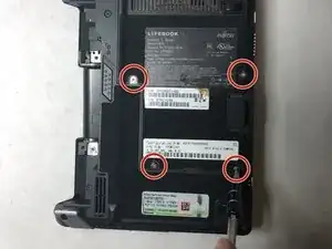 Fujitsu LifeBook U810 Wireless LAN card Replacement