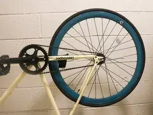 Replacing Cog and Lockring on the Rear Wheel of a Retrospec Fixed-Gear Bicycle