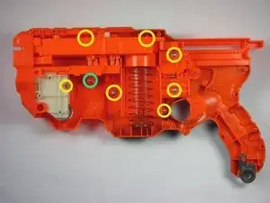 Disassembling Nerf Vortex Vigilon Inner Mechanism