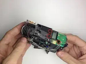 Disassembling Kodak Advantix F350 Display