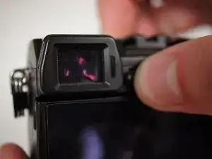 Sony NEX-7 Adjusting the Viewfinder's Focus