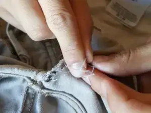 How To Fix A Hole In Khaki Pants