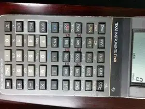 TI-60 Calculator Disassembly