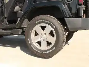 Changing a Tire on the 2007-2012 Jeep Wrangler