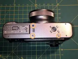 Fujifilm X20 Disassembly and sand removal