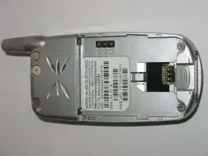 Disassembling Panasonic GU87 Back cover