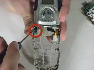 Disassembling Samsung SPH-A760 Big Speakers