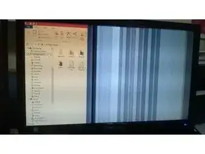 Repairing Samsung SyncMaster SA300 Flicker and Vertical Lines